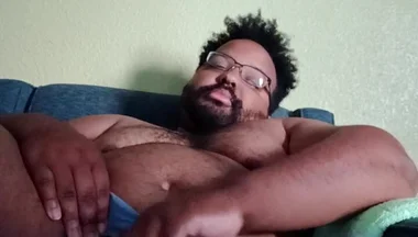 Big Stepdaddy Nuts in a Hotel Room