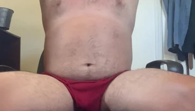 Man in Underwear