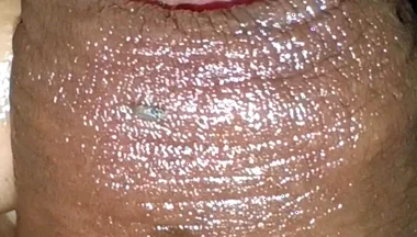 Close-up of Foreskin and Ejaculation in My Pants