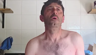Straight Guy with Huge Cock Jerks off in the Cabin