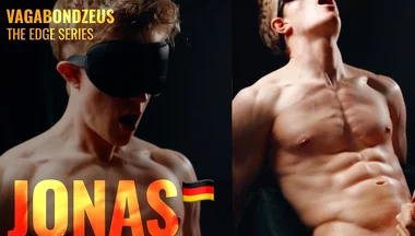 German Twink Blonde Jonas Edging