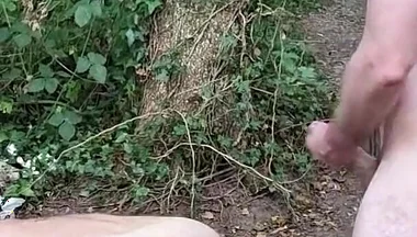 Caught My Step Dad Cruising in Woods Like a True Pig so I Punished Him