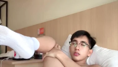 Filipino Boy Oiled Body, Nude Tiktok Dance, Playing with Ass Toys Until He Cum