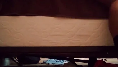 Amazing Anal Penetration on Sex Toy on Edge of Bed