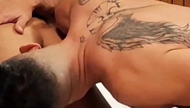 I Convince My Shy Friend to Record a Bareback Home Video