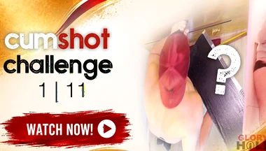 Cumshot Challenge at Gloryhole