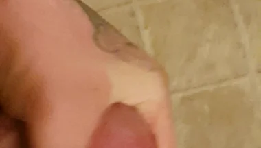 Cumming on the Toilet
