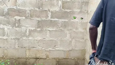 Fucking That Slime Waist Doggy in an Uncompleted Building
