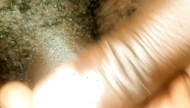 Masturbating