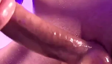 A Big and Shiny Femboy Cock Right in Front of Your Face