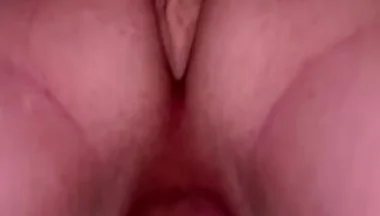 Twink Leaks Precum While Riding Dildo Close Up