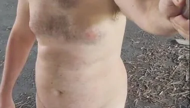 Walking Naked Boy