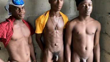 Twink Threesome Rough Riders