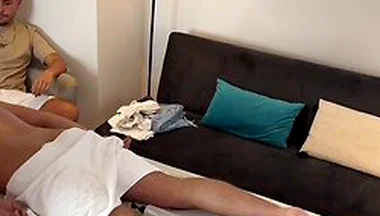 He Got Excited While I Was Massaging His Boyfriend