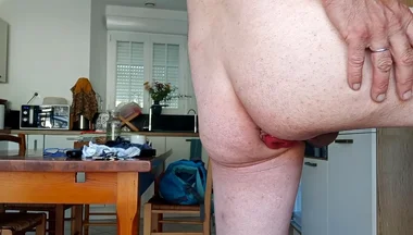 It's Hot to Watch, Ejaculation with a Gaping Hole