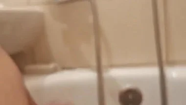 Masturbated in the Bathtub
