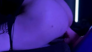 Sexy Femboy with Round Booty Accidentally Trips and Lands on His Dildo (exclusive)