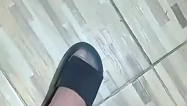 Handjob in the Bathroom