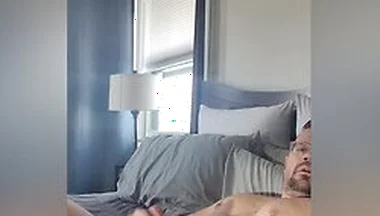 Jerking Off While Using A Dildo