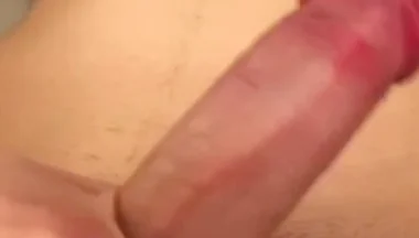 Twink Leaks Cum From Thick Uncut Dick