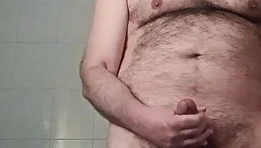 I Jerk off My Cock and Enjoy It Fast Before Someone Cums