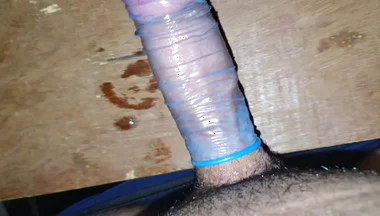 Horny Indian Boy's Wild Masturbate Session with Thick Cock & Loud Sighs