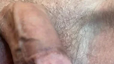 Stepdaddy's Half Hard Cock Is so Leaky!