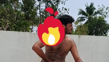 Hot Indian Male Nude Mayank Oily Masturbation