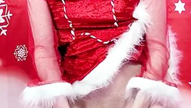 Femboy Christmas Fuck & Cum In A Winter Wonderland