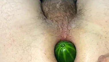 Inserting Vegetables In My Ass
