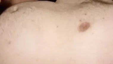 Catching Your Chubby Friend Cumming In The Same Bed