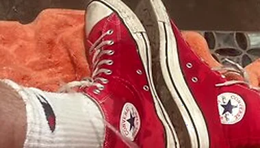 Jv Marx - With Converse Sneakers And Fleshlight