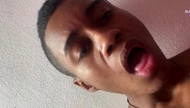 Lying Down BBC Masturbation with Dirty Talk and Moans Until Cumshot Black20one