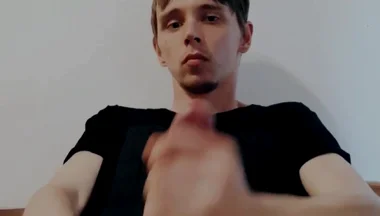 Jerking Big Cock
