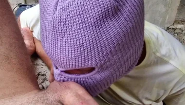 He Fucked a Stranger Hard in an Abandoned Building, Cumming Right in His Ass