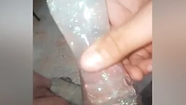 A Delicious Handjob With A Condom, And Using Slime For Greater Pleasure