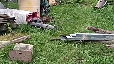 Naked in the Garden: Dirty Handjob in the Pool