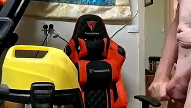 Me Having Fun with the Vacuum