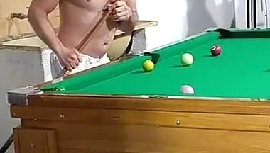 Me, Carmona, Opaido Carmona and Viking De Taubaté Started a Game of Pool Naked