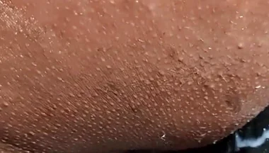 My ass, on the dildo close up