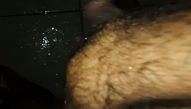 Small Fart Man's Cock in the Shower