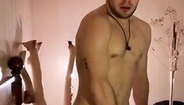 Denver Dubois In Camo Underwear And Strait Cock