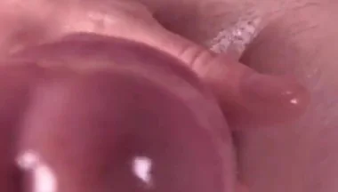 Your POV. Smooth Femboy Twink Runs Cock Over Your Face