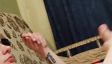 Hot And Horny Fellow Jerk Off His Giant Dick, Get Pleasure With Me