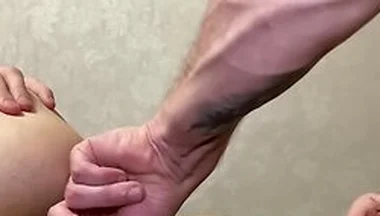 Top With A Big Dick Roughly Fucks Bareback His Friend And Cums On His Ass