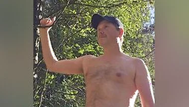Dude Gets Naked In The English Countryside. He Shows Off His Body & Jerks Off