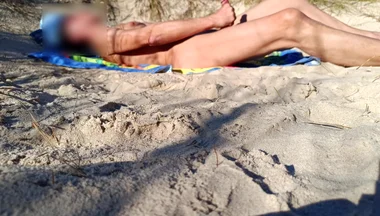 Masturbation on the Beach