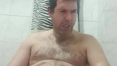 Big Cock in Bathroom