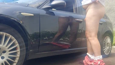 Nude with Car