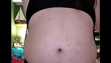 Fat Guy Wearing Bodysuit Strips And